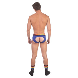 Barcode Berlin Backless PRIDE Bleu